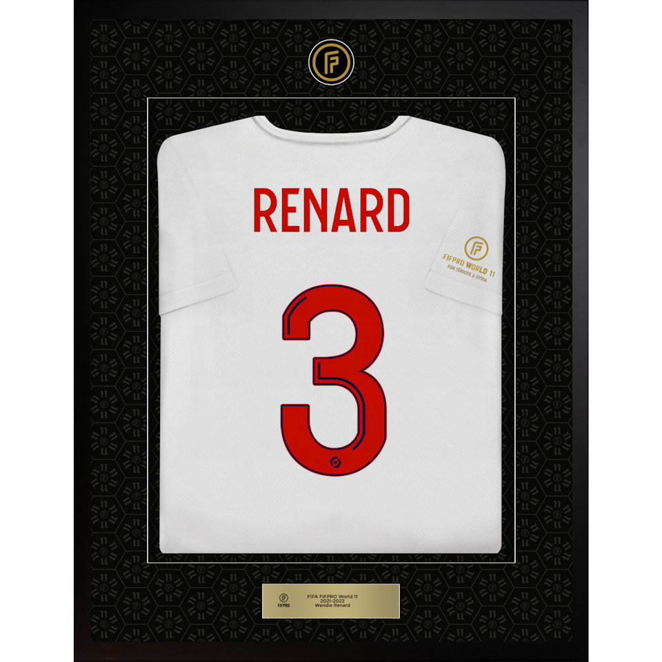 Wendie Renard - World 11 - Framed Signed Shirt