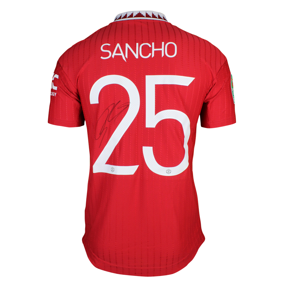 Jadon Sancho Manchester United shirt