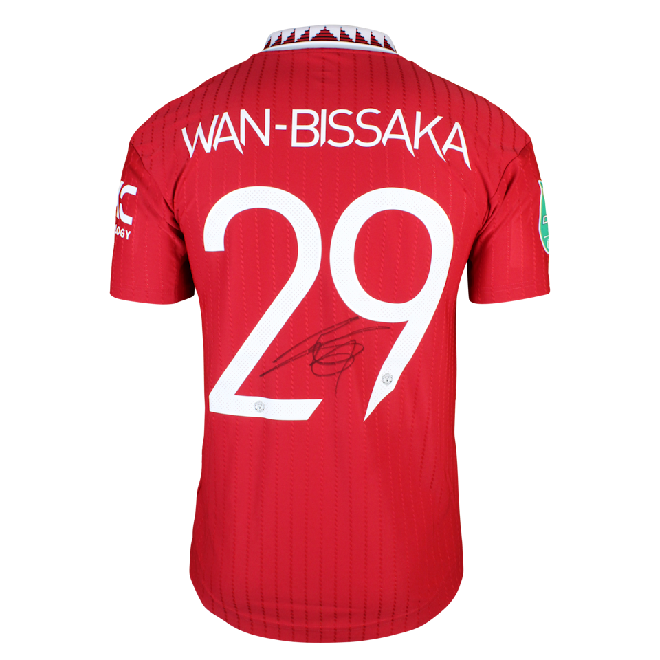 Aaron Wan-Bissaka Manchester United jersey