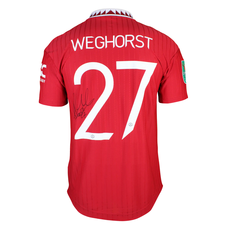 Wout Weghorst Manchester United shirt