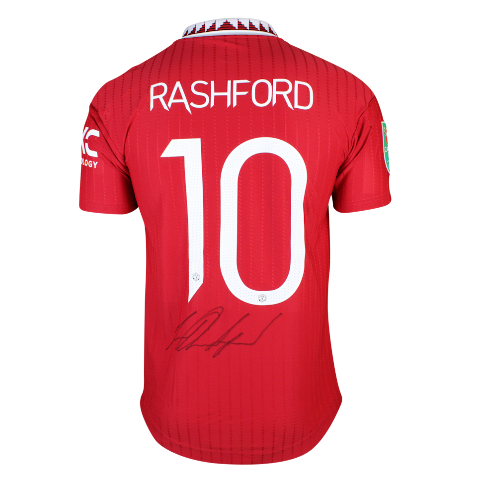 Marcus Rashford Manchester United jersey
