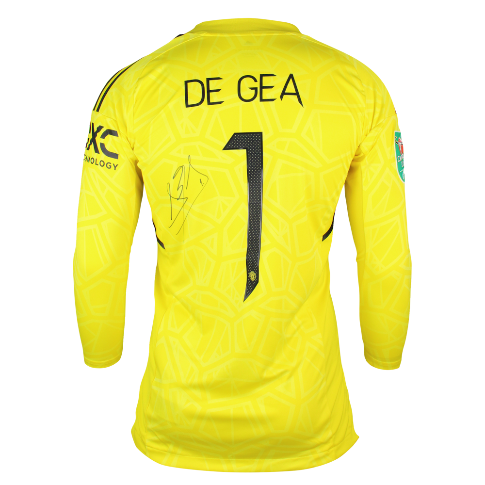 David de Gea | Manchester United - Newcastle United | MatchWornShirt