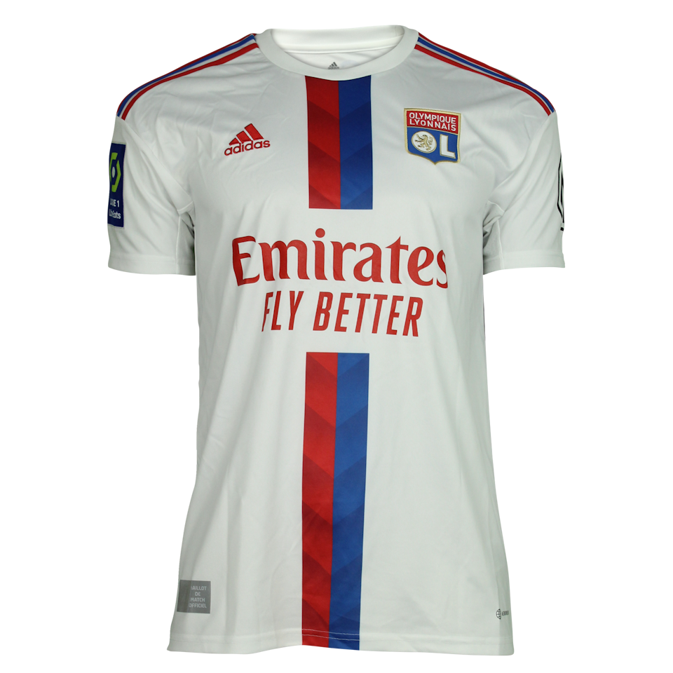 Bradley Barcola Olympique Lyonnais camisa.