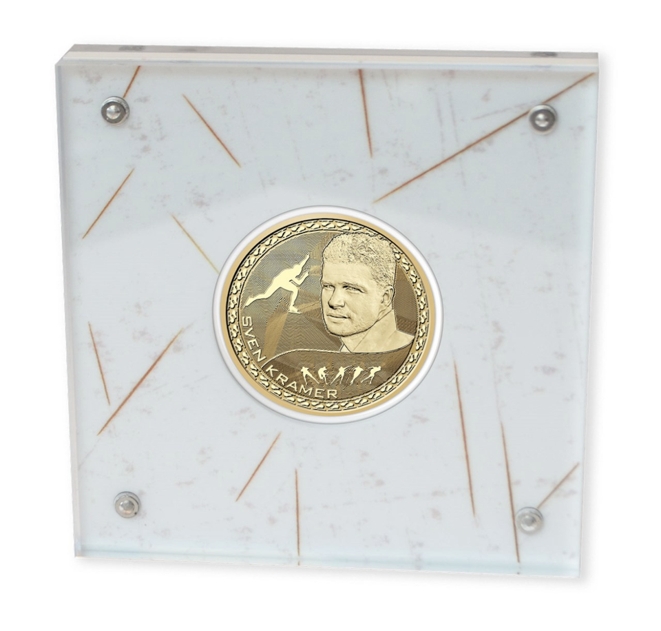 Sven Kramer 0.5 ounce Golden Coin