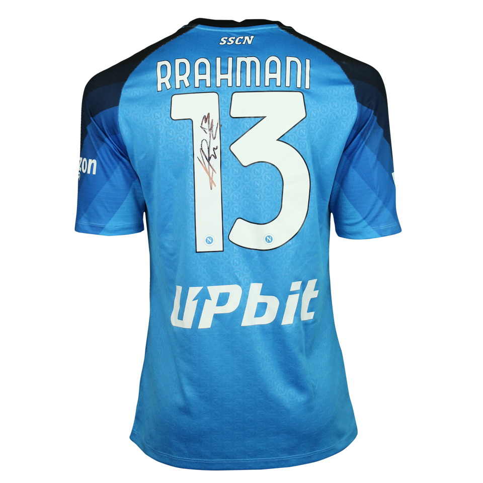 Amir Rrahmani Napoli camisa.