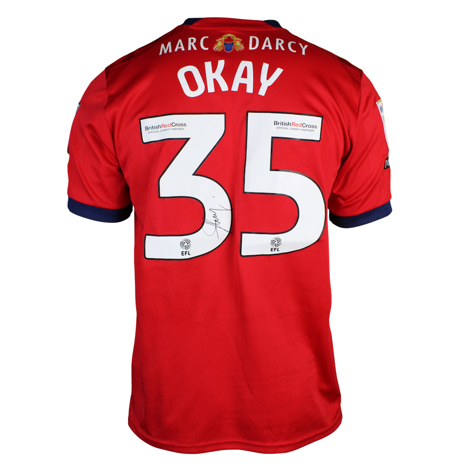 Okay Yokuşlu West Bromwich Albion shirt