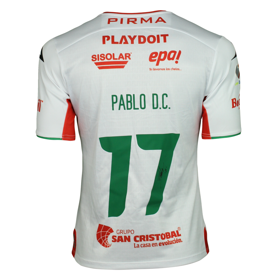 Juan Pablo Domínguez Chonteco Necaxa shirt