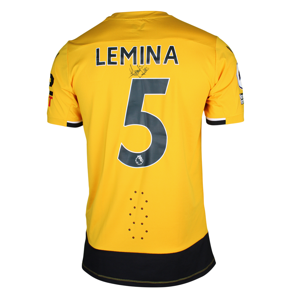 Mario Lemina Wolverhampton Wanderers camisa.