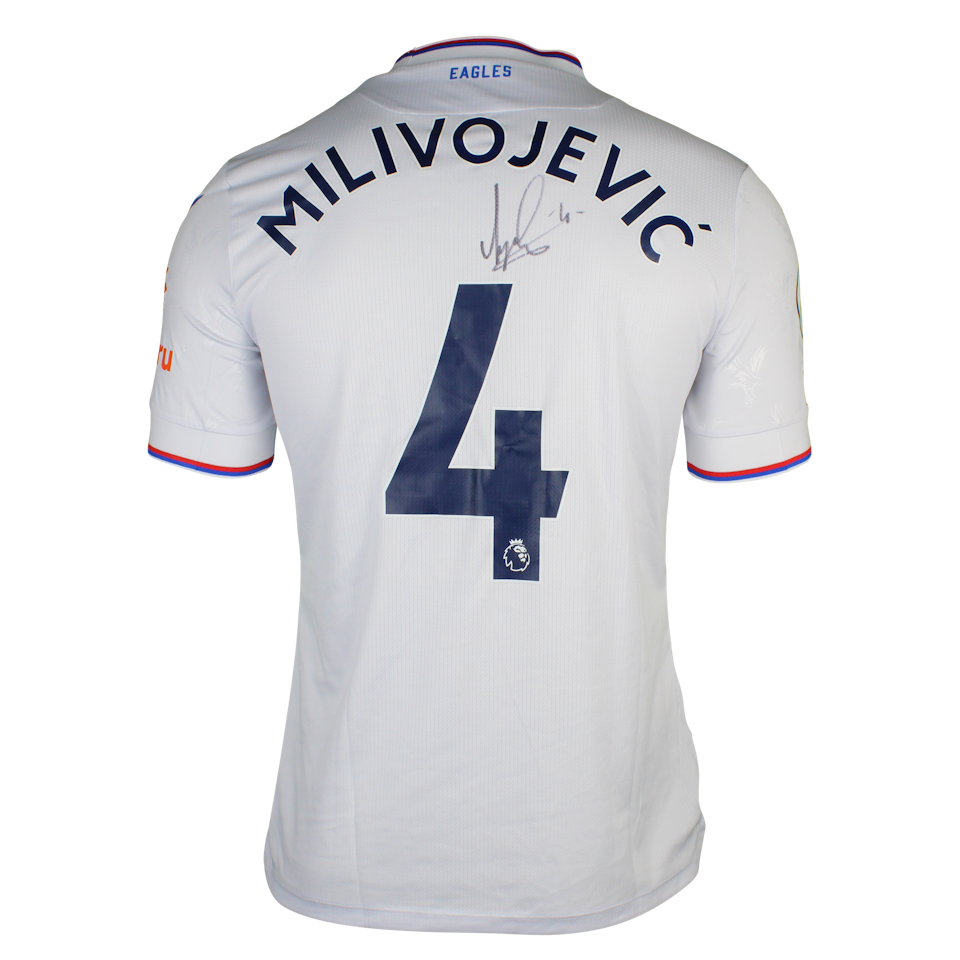 Luka Milivojević Crystal Palace camisa.