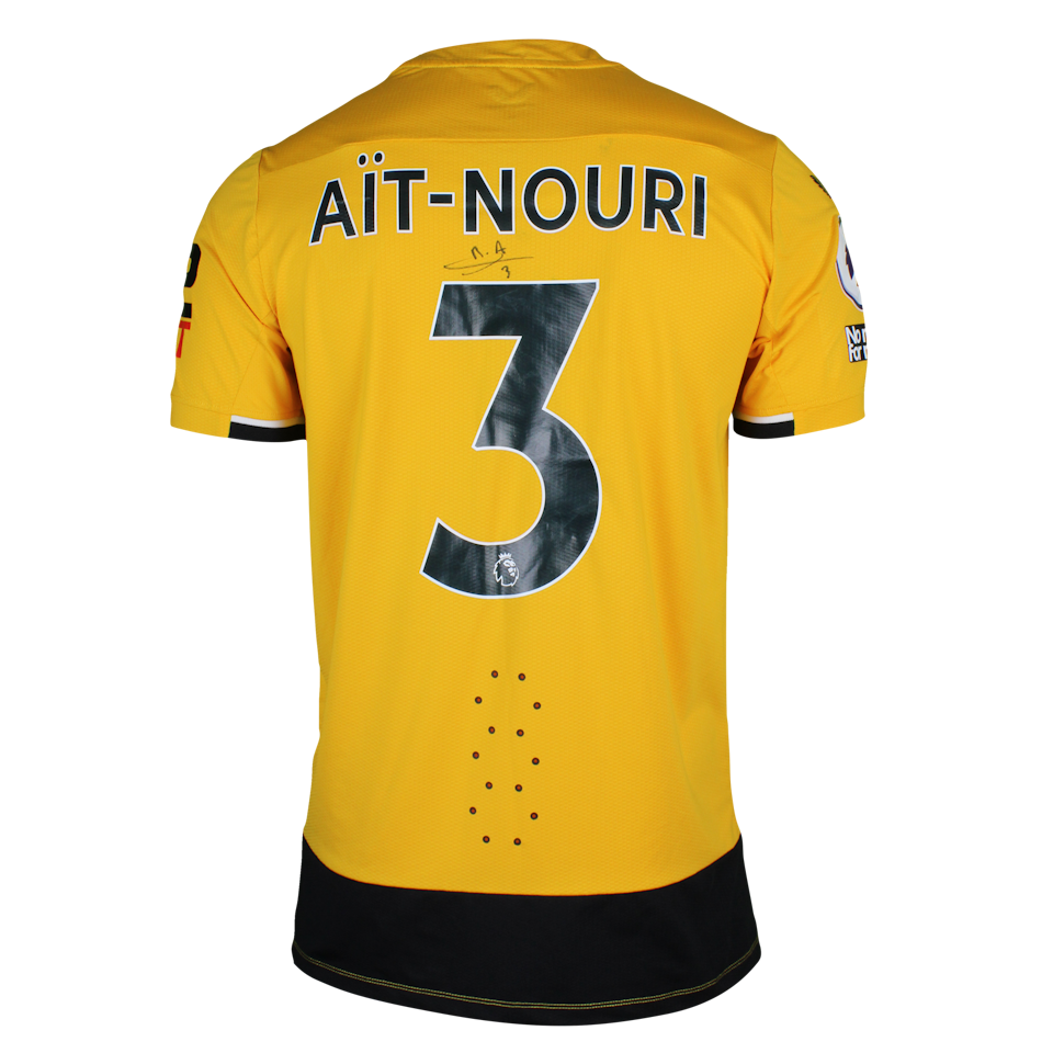 Maillot de Rayan Aït Nouri (Wolverhampton Wanderers)