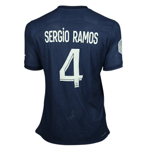 Sergio Ramos Paris Saint-Germain jersey