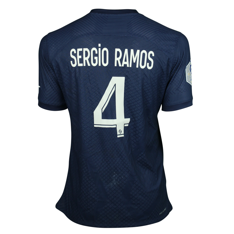 Sergio Ramos Paris Saint-Germain jersey