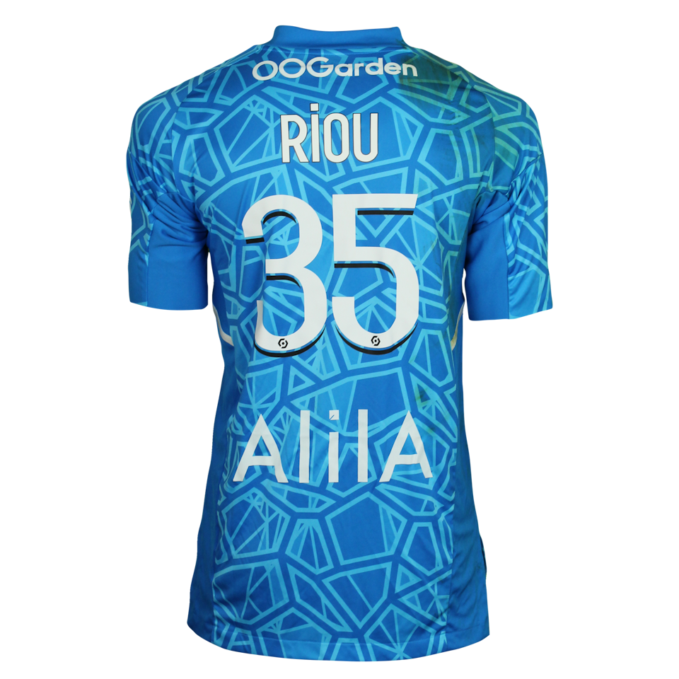 Rémy Riou Olympique Lyonnais shirt