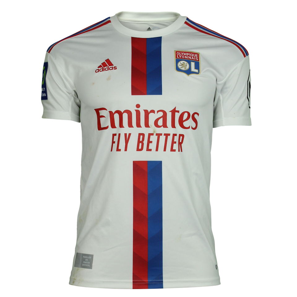 Maxence Caqueret Olympique Lyonnais shirt