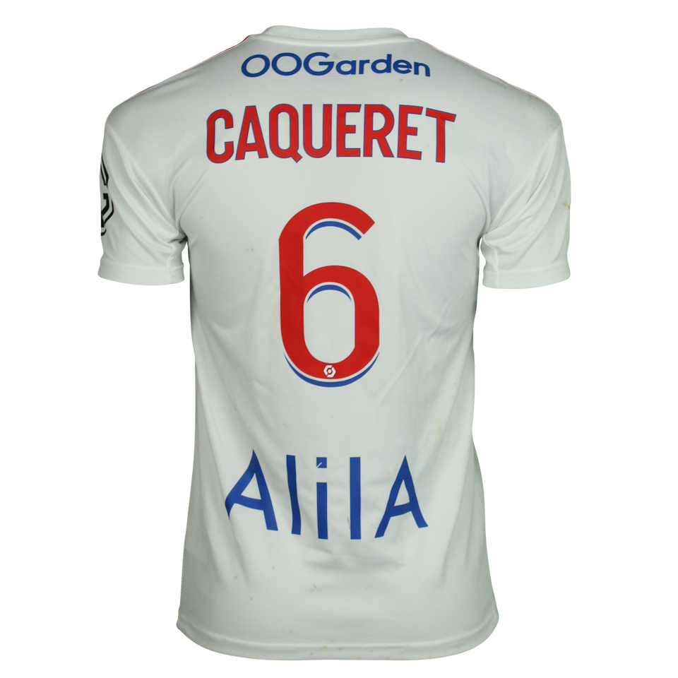 Maxence Caqueret Olympique Lyonnais shirt