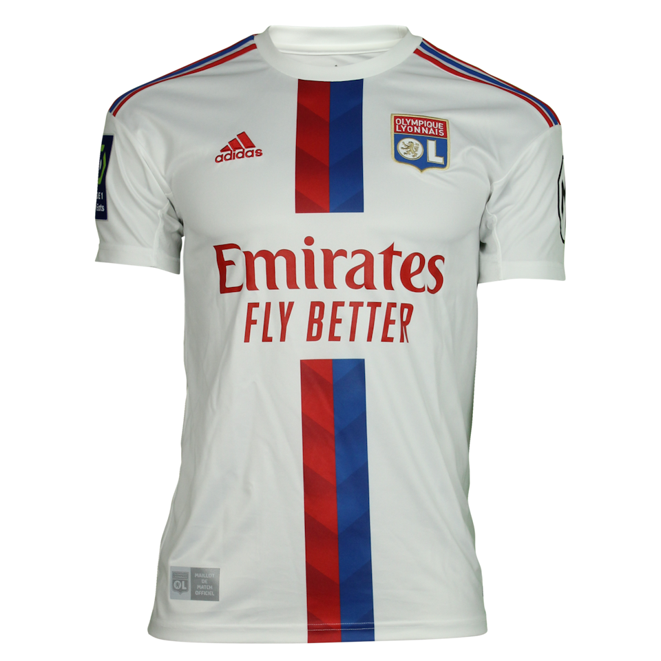 Houssem Aouar Olympique Lyonnais shirt