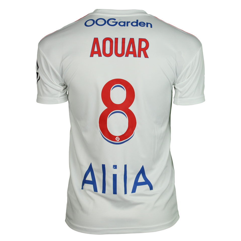 Houssem Aouar Olympique Lyonnais shirt