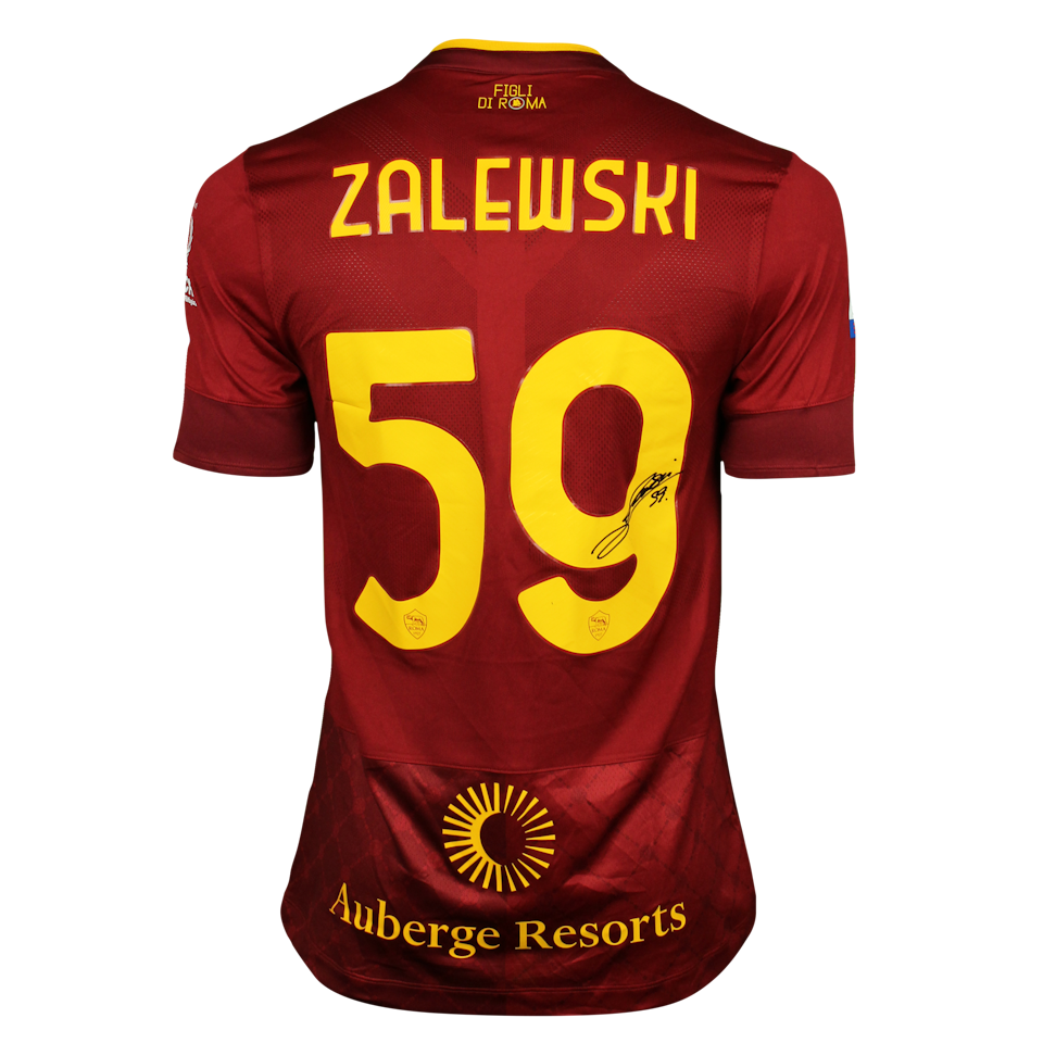 Nicola Zalewski AS Roma shirt