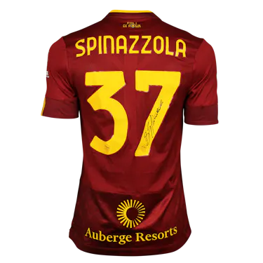 Leonardo Spinazzola AS Roma camisa.