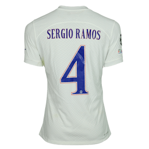 Sergio Ramos Paris Saint-Germain jersey