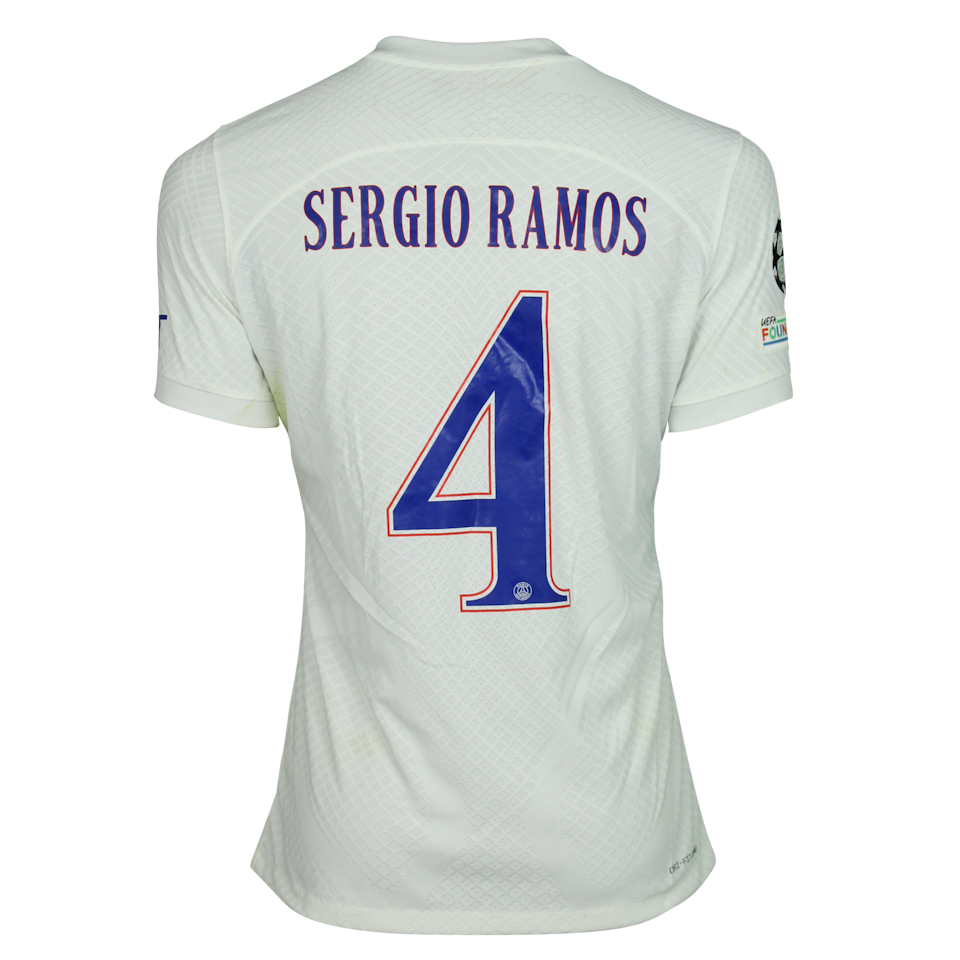 Sergio Ramos Paris Saint-Germain jersey