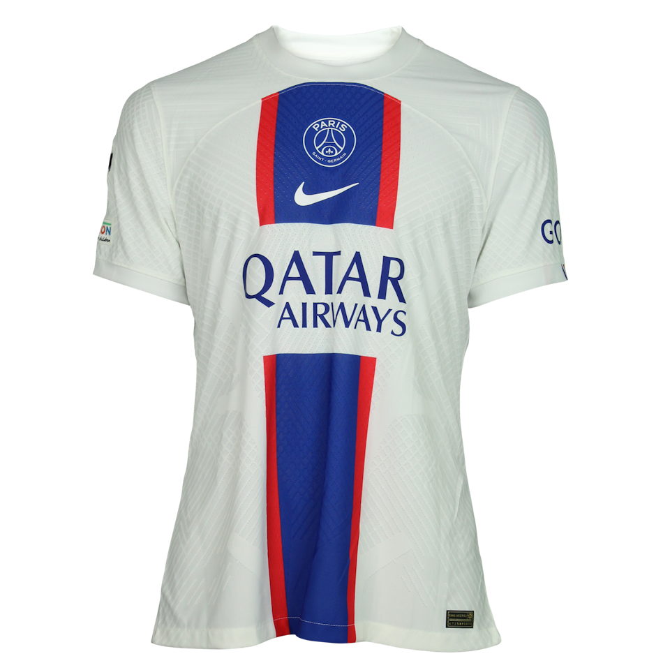 El Chadaille Bitshiabu Paris Saint-Germain shirt
