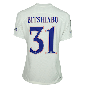 El Chadaille Bitshiabu Paris Saint-Germain shirt