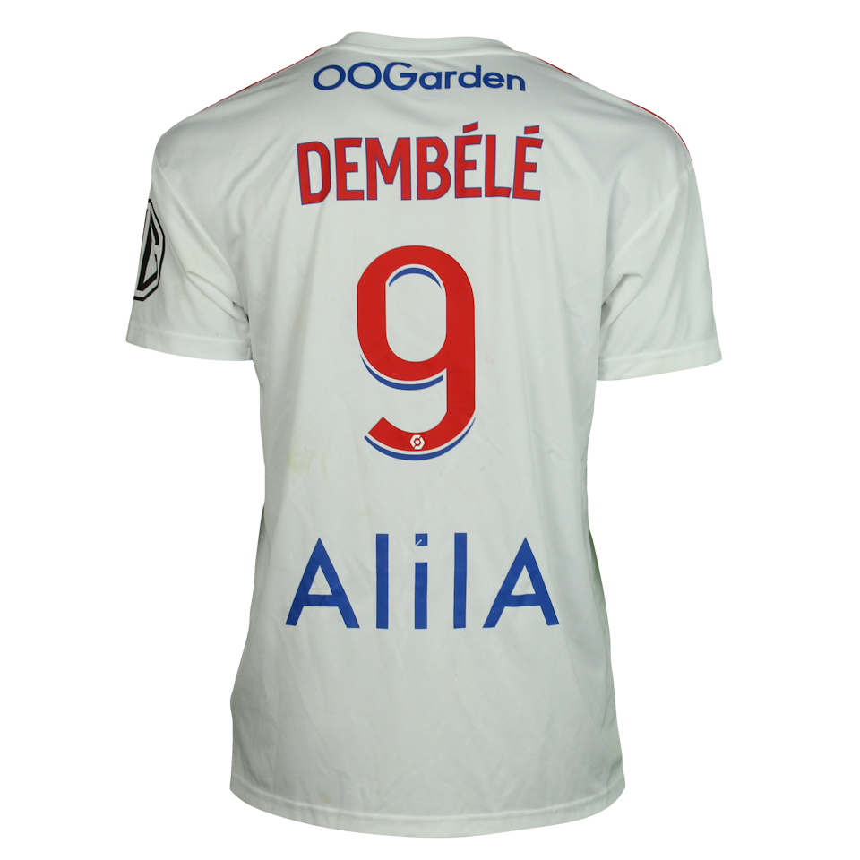 Moussa Dembélé Olympique Lyonnais shirt