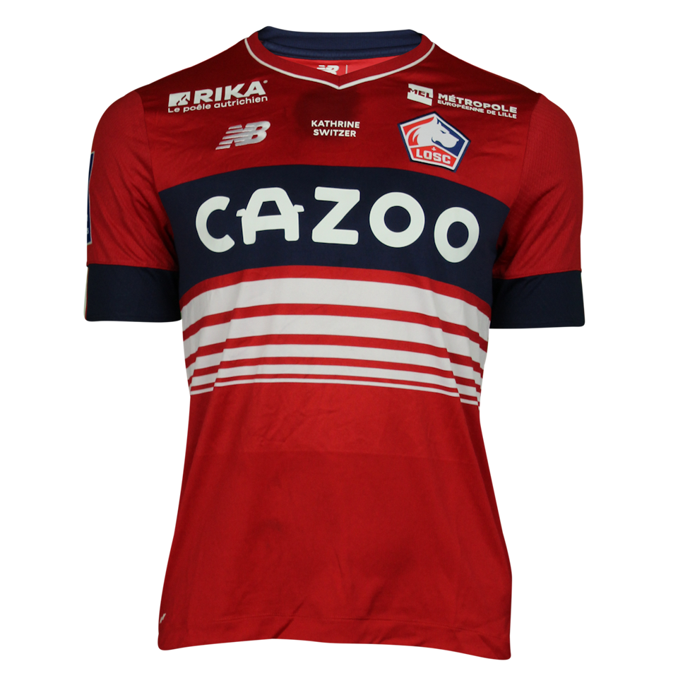 Jonathan David LOSC Lille shirt