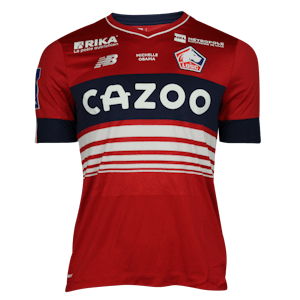 Alan Virginius LOSC Lille camisa.
