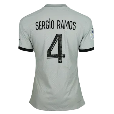 Camisola de Sergio Ramos, Paris Saint-Germain