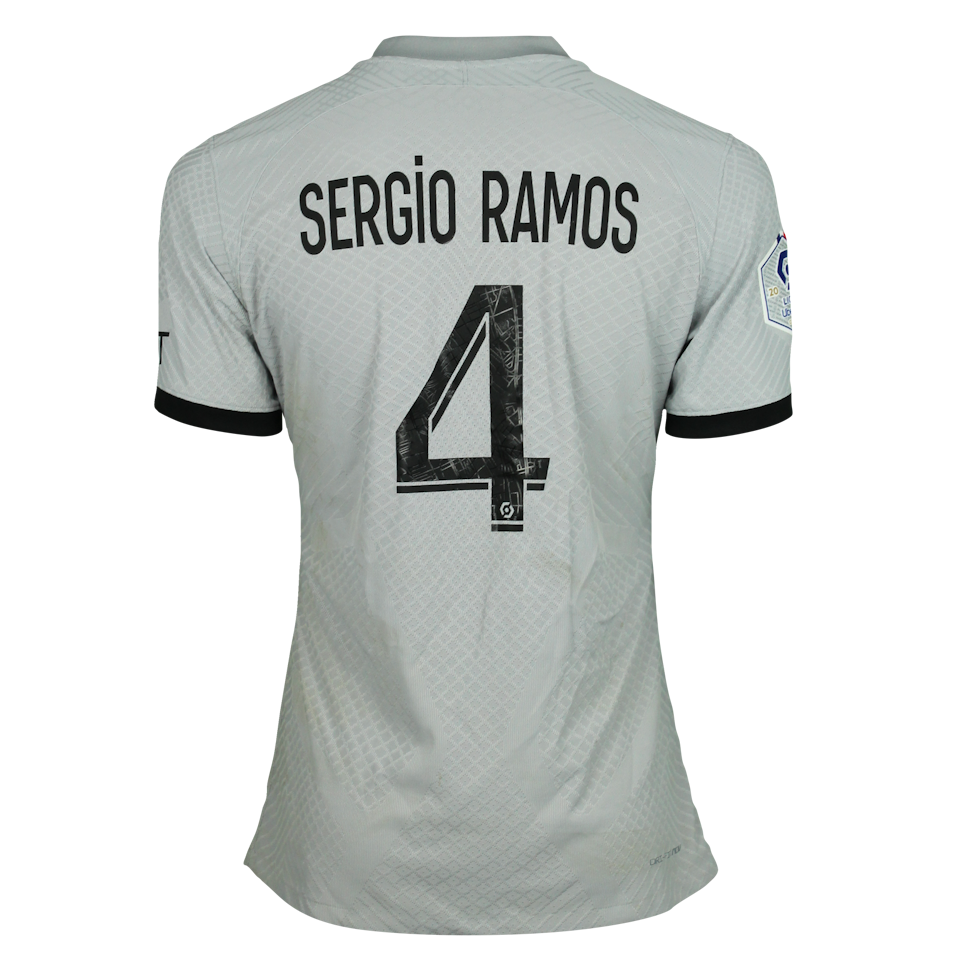 Sergio Ramos Paris Saint-Germain shirt