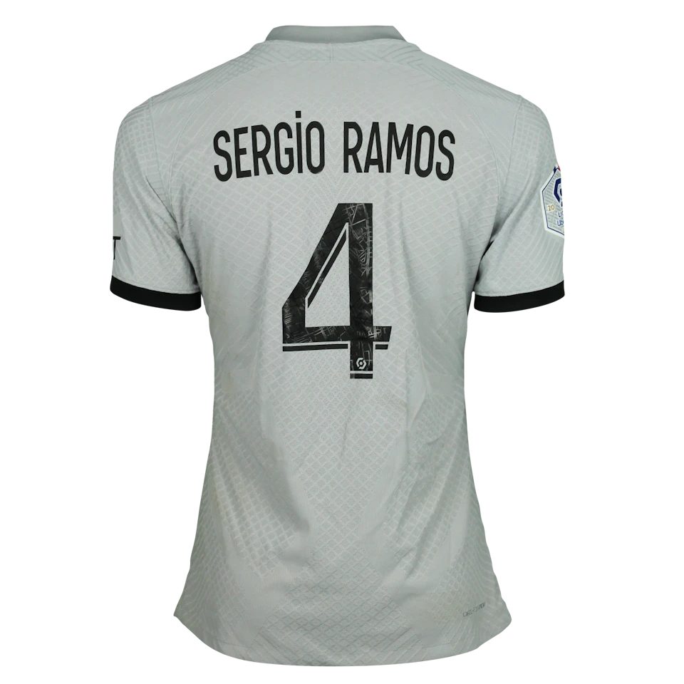Camisola de Sergio Ramos, Paris Saint-Germain