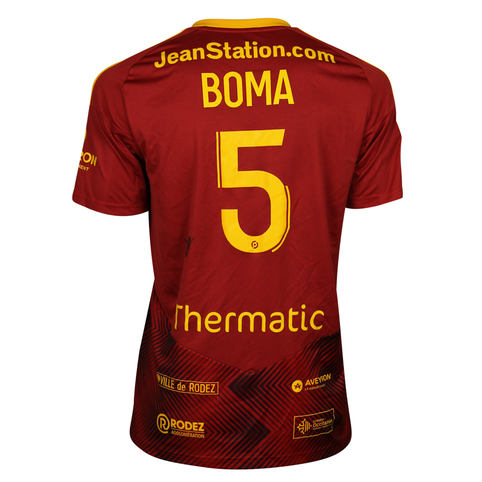 Kevin Boma Rodez Aveyron Football forması