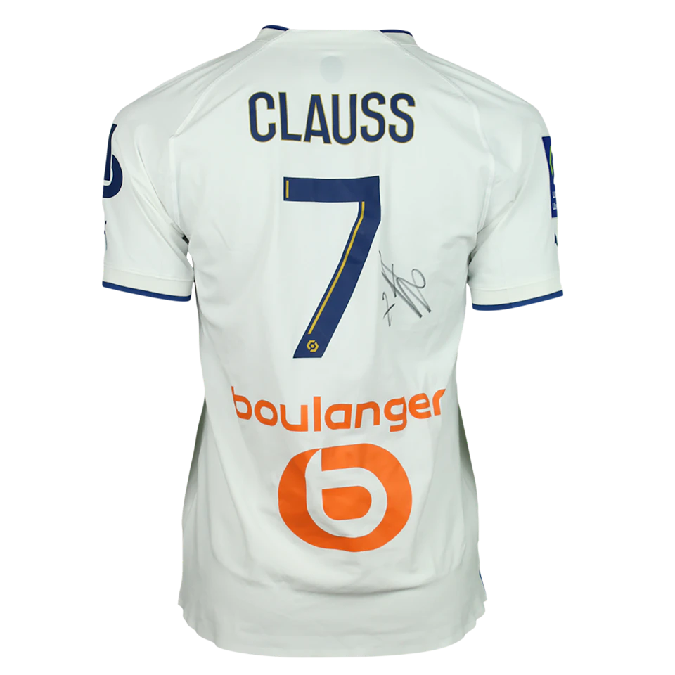 来自Olympique de Marseille的Jonathan Clauss球衣