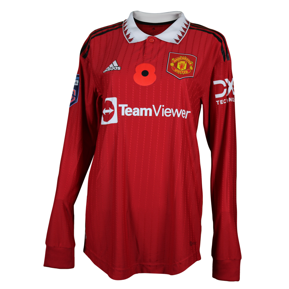 Lucía García Córdoba Manchester United WFC jersey