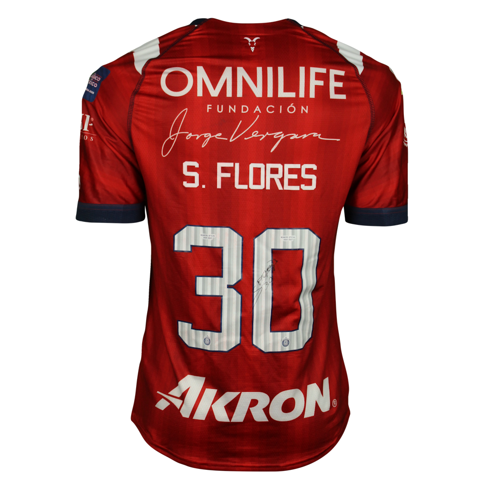 Sergio Adrián Flores Chivas Guadalajara shirt