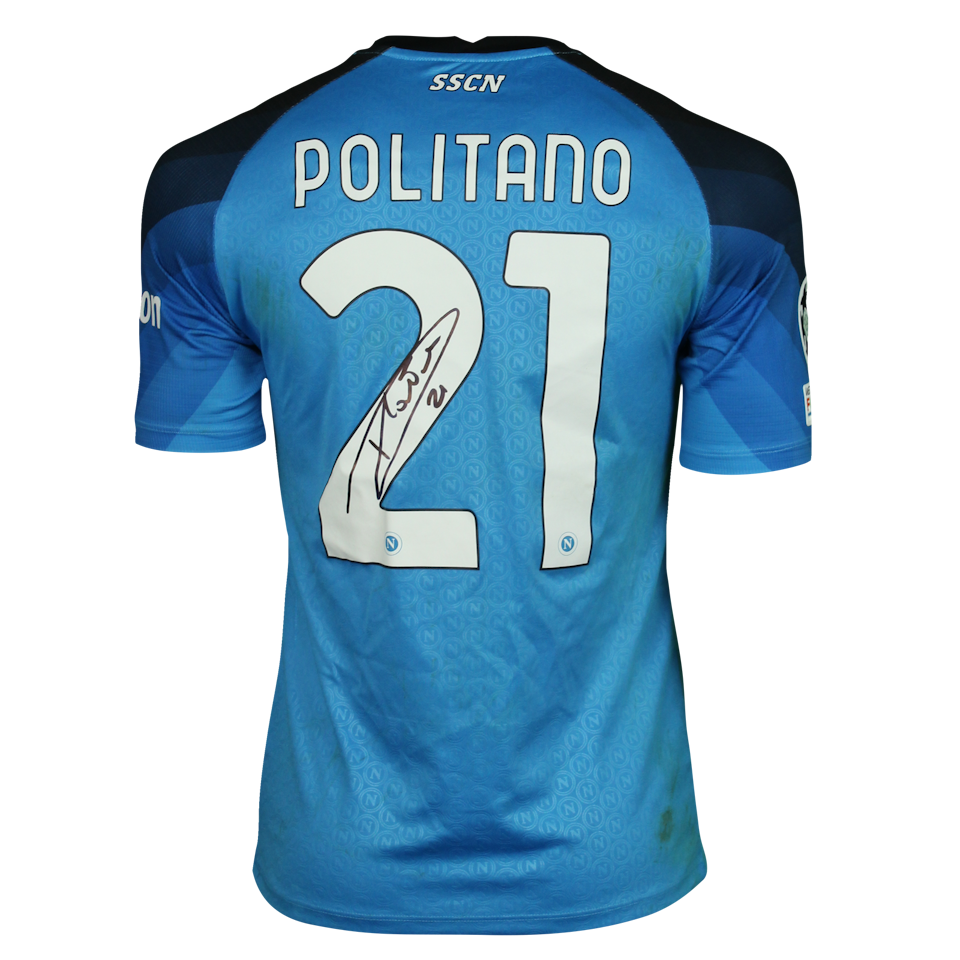Napoli 팀의 Matteo Politano 셔츠