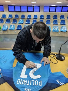 Napoli 팀의 Matteo Politano 셔츠