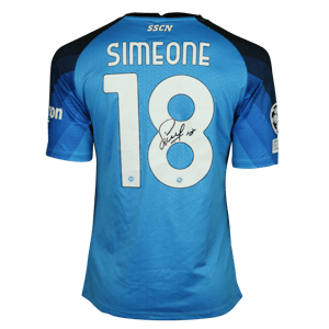 Napoli 팀의 Giovanni Simeone 셔츠
