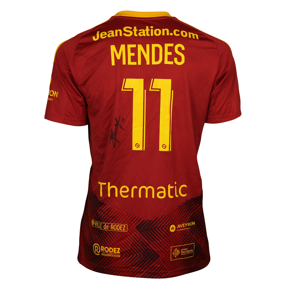 Joseph Mendes Rodez Aveyron Football jersey