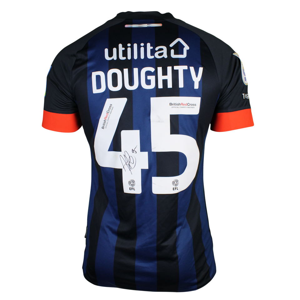 Alfie Doughty Luton Town shirt