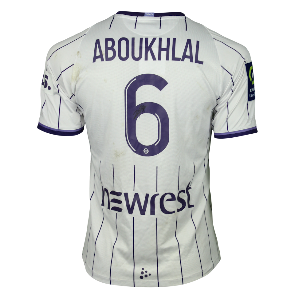 Zakaria Aboukhlal Toulouse FC jersey