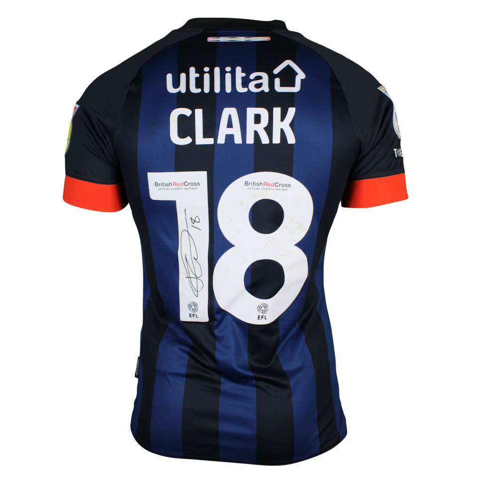 Jordan Clark Luton Town jersey