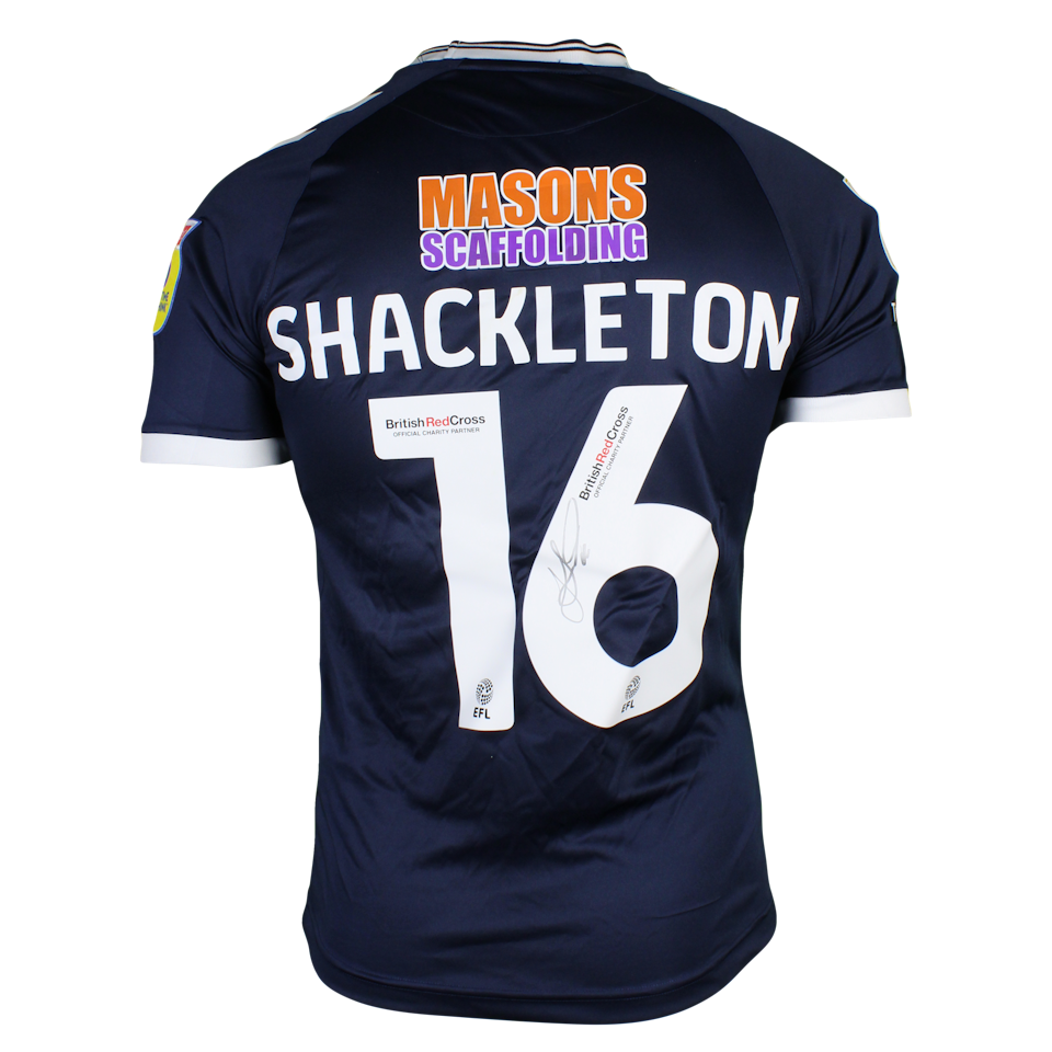 Jamie Shackleton Millwall shirt
