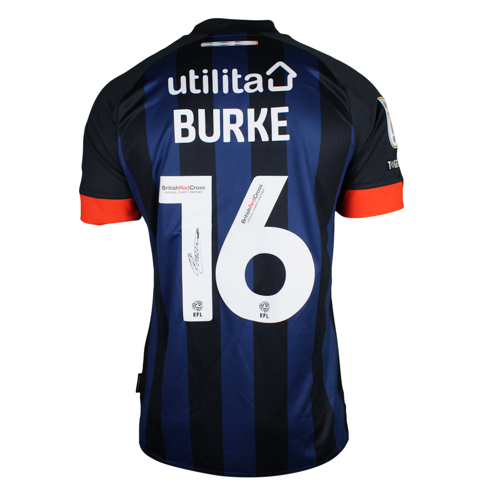 Reece Burke Luton Town shirt