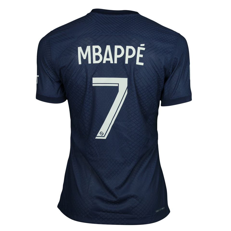 Kylian Mbappé  Paris Saint-Germain jersey