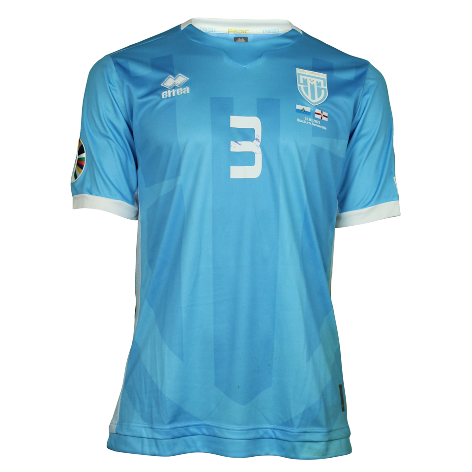 Mirko Palazzi San Marino shirt