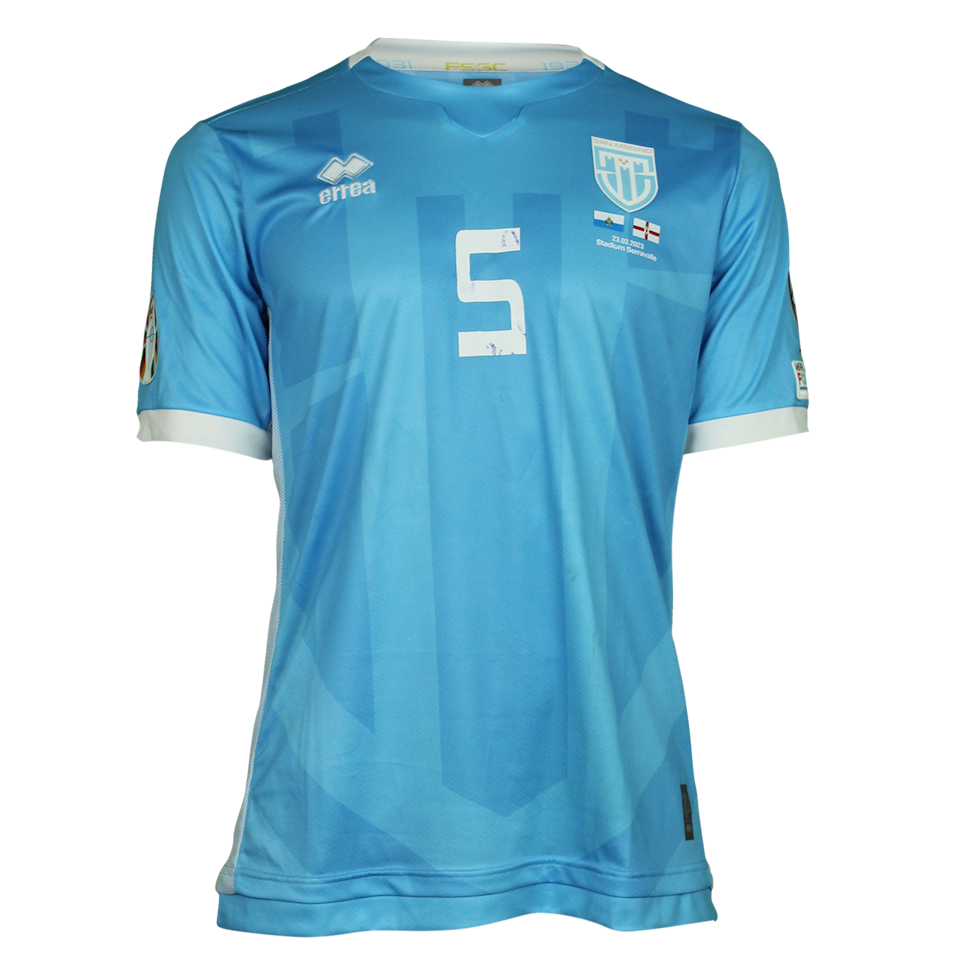 Michele Cevoli San Marino jersey
