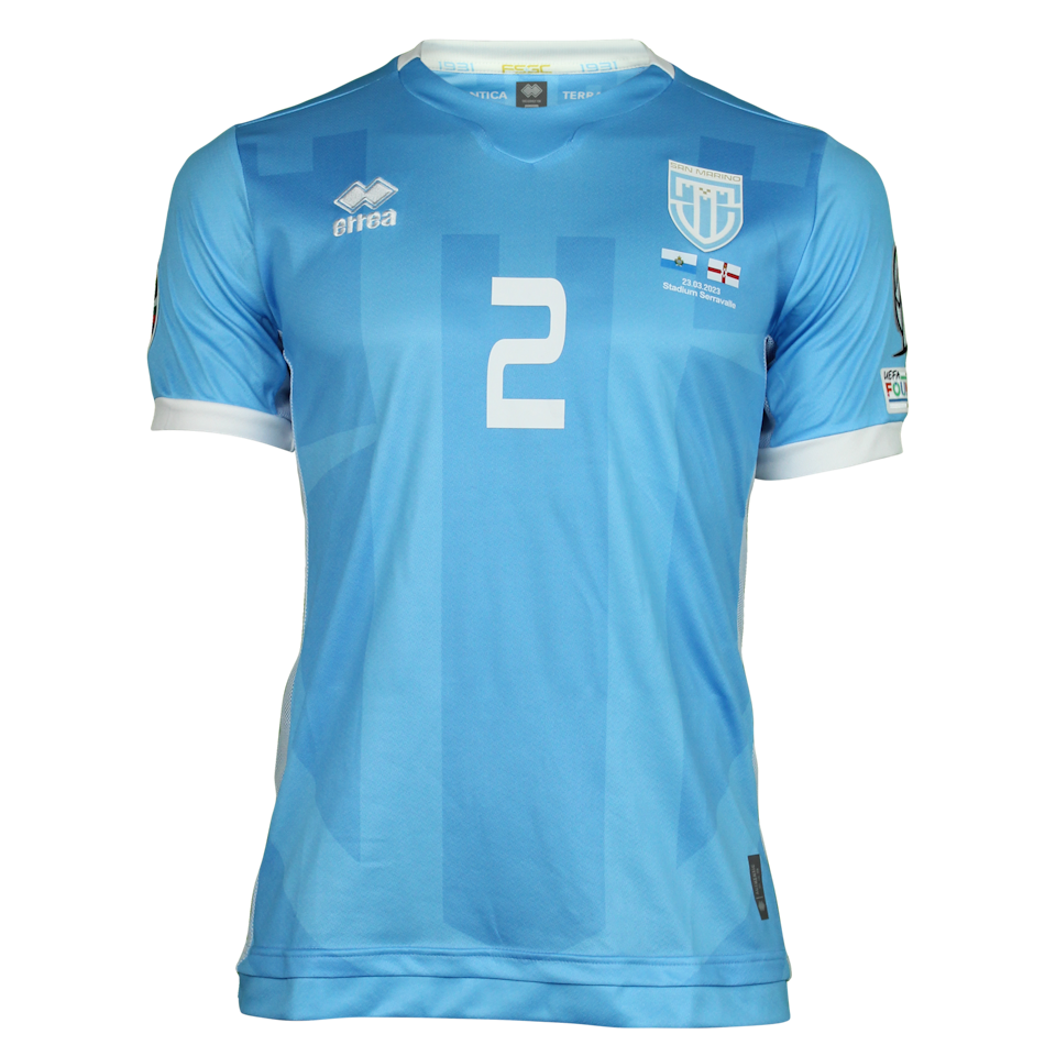Alessandro D'Addario San Marino jersey
